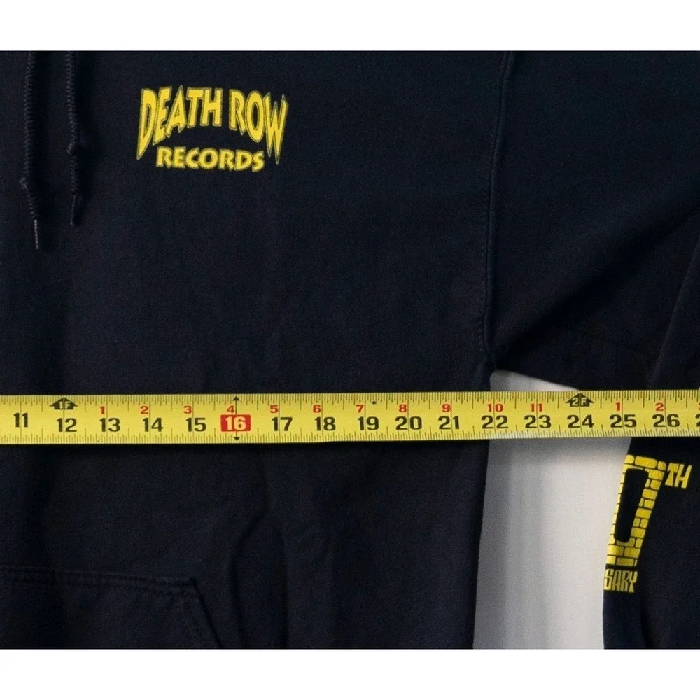 Death Row Records‎ Snoop Dogg Doggystyle 30th Anniversary Hoodie Black Size L